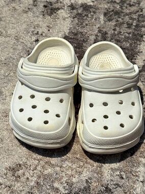 Toddler White Clogs